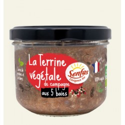 Terrine de campagne végétale aux 5 baies 200 g