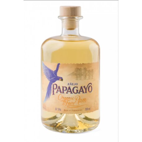 Rhum brun Papagayo organic anejo 70 cl