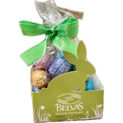 Sachet oeufs de Pâques chocolat blanc, lait et noir 150 g