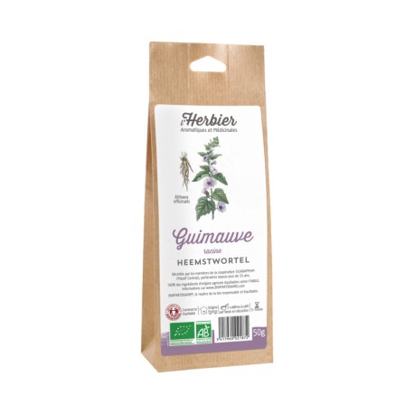 Guimauve bio racines 50 g l'Herbier de France