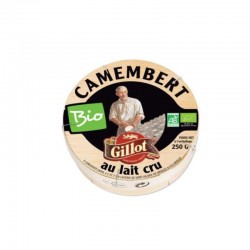 Camembert Gillot au lait cru 250g