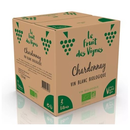 BIB Chardonnay Le fruit des vignes 3 L