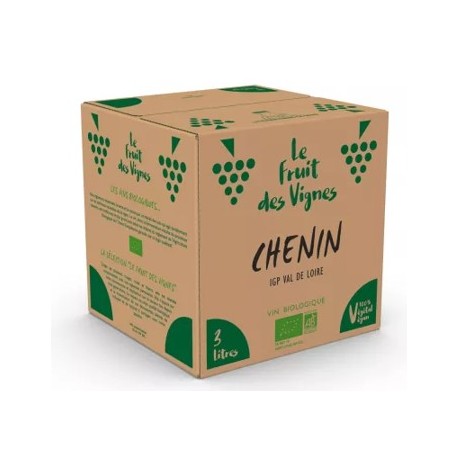 BIB Chenin IGP Val de Loire Le fruit des vignes 3 L