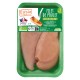 Filets de poulet élevé en plain air Elibio X2 environ 300g
