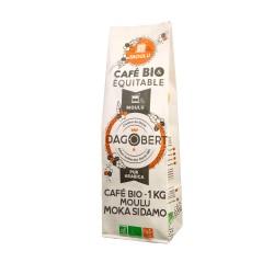 Café moulu Moka Sidamo bio 1Kg Dagobert