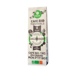 Café en grains Mon p'tit bio 1Kg Dagobert