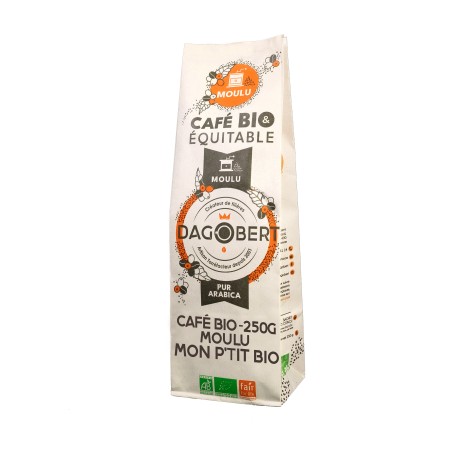 Café moulu Mon p'tit bio 250g Dagobert