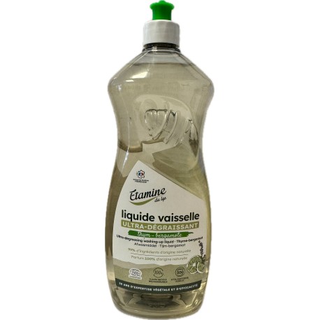 Liquide vaisselle thym-bergamote 1 litre Etamine du Lys