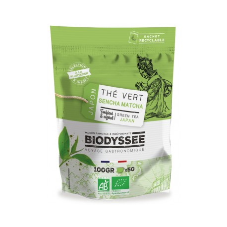 Thé vert Sencha Matcha du Japon 100 g