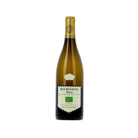 Vin blanc bio AOC Bourgongne Aligoté Domaine Bailly-Lapierre 75 cl