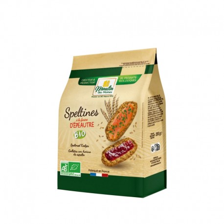 Speltines épeautre 200g Moulin des Moines